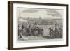 Review of the Division under Prince Napoleon before the Sultan, at Scutari, Zouaves Defiling-null-Framed Giclee Print