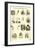 Review of the Fourth Quarter of 1856, from the 'Journal Amusant', 17 January 1857-null-Framed Giclee Print