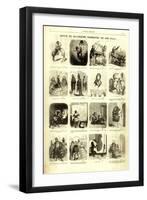 Review of the Fourth Quarter of 1856, from the 'Journal Amusant', 17 January 1857-null-Framed Giclee Print