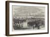 Review of the Volunteer Corps of Kent, by the Lord Lieutenant of the County, on Chatham Lines-null-Framed Giclee Print