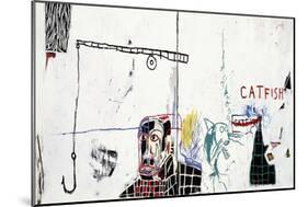 Revised Undiscovered Genius of the Mississippi Delta-Jean-Michel Basquiat-Mounted Giclee Print