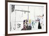 Revised Undiscovered Genius of the Mississippi Delta-Jean-Michel Basquiat-Framed Giclee Print