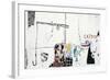 Revised Undiscovered Genius of the Mississippi Delta-Jean-Michel Basquiat-Framed Giclee Print