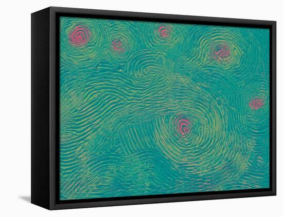 Revisiting Starry Night-Maryse Pique-Framed Stretched Canvas