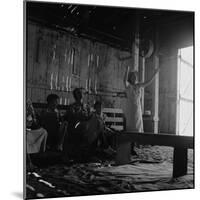 Revival meeting in a California garage, 1938-Dorothea Lange-Mounted Giclee Print