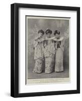 Revival of The Mikado at the Savoy Theatre-null-Framed Giclee Print