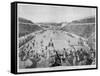 Revival of the Olympic Games in Athens: Loues Winning the Race from Marathon, 10th April 1896-null-Framed Stretched Canvas