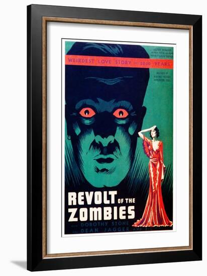 Revolt of the Zombies, 1936-null-Framed Art Print