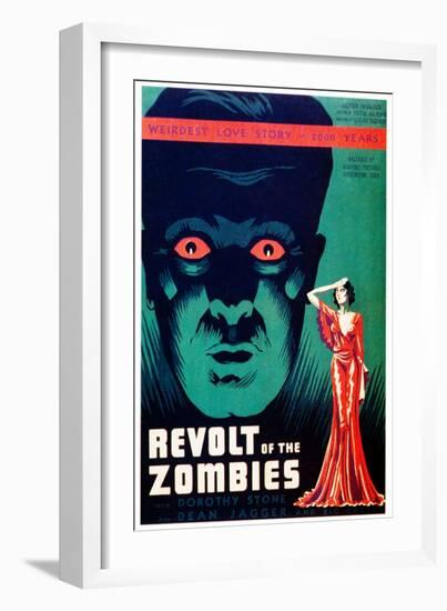 Revolt of the Zombies, 1936-null-Framed Art Print