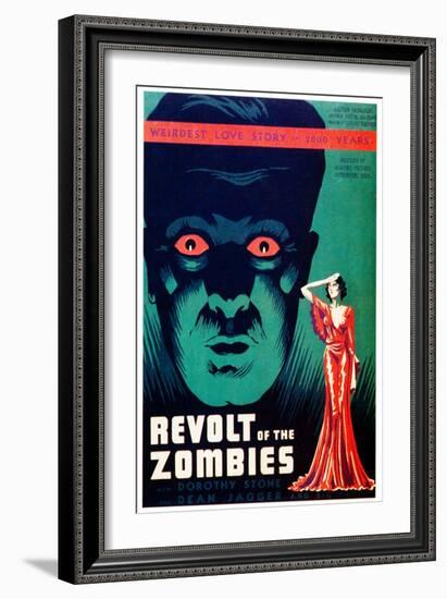 Revolt of the Zombies, 1936-null-Framed Art Print