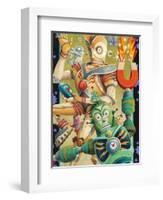 Revolt-David Galchutt-Framed Giclee Print