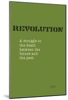 Revolution Definition-null-Mounted Poster