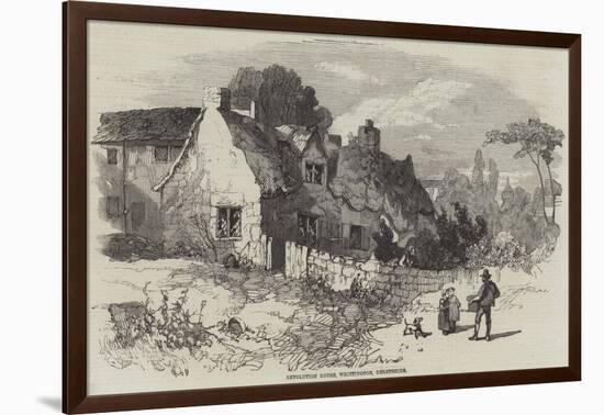 Revolution House, Whittington, Derbyshire-null-Framed Giclee Print