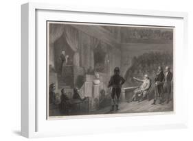 Revolution, Louis' Trial-W. Greatbatch-Framed Art Print