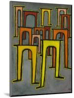 Revolution of the Viaduct, 1937-Paul Klee-Mounted Giclee Print