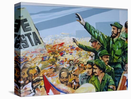 Revolutionary Art, Museum of the Revolution, Havana, Cuba-Bruno Barbier-Stretched Canvas