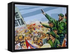 Revolutionary Art, Museum of the Revolution, Havana, Cuba-Bruno Barbier-Framed Stretched Canvas
