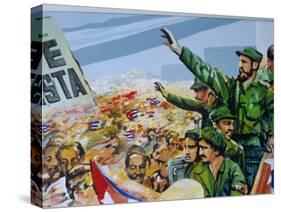 Revolutionary Art, Museum of the Revolution, Havana, Cuba-Bruno Barbier-Stretched Canvas