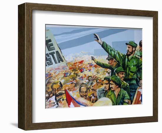 Revolutionary Art, Museum of the Revolution, Havana, Cuba-Bruno Barbier-Framed Photographic Print