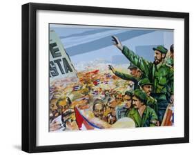 Revolutionary Art, Museum of the Revolution, Havana, Cuba-Bruno Barbier-Framed Photographic Print