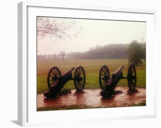 Revolutionary Cannons at Valley Forge-Henry Groskinsky-Framed Photographic Print