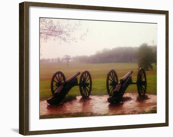 Revolutionary Cannons at Valley Forge-Henry Groskinsky-Framed Photographic Print