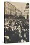Revolutionary Crowds at the Tverskaya, Moscow, Russia, C1905-C1917-null-Stretched Canvas