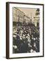 Revolutionary Crowds at the Tverskaya, Moscow, Russia, C1905-C1917-null-Framed Giclee Print
