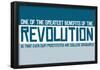Revolutionary Education Banner-null-Framed Poster