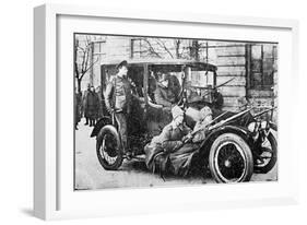 Revolutionary Guards in Petrograd, Russia, Russian Revolution, 1917-null-Framed Giclee Print