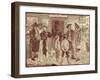 Revolutionary recruiting office, Connecticut-Howard Pyle-Framed Giclee Print