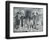 Revolutionary recruiting office, Connecticut-Howard Pyle-Framed Giclee Print