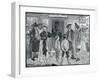 Revolutionary recruiting office, Connecticut-Howard Pyle-Framed Giclee Print