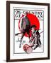 "Revolutionary Soldiers," Country Gentleman Cover, July 4, 1925-William Meade Prince-Framed Giclee Print