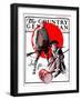 "Revolutionary Soldiers," Country Gentleman Cover, July 4, 1925-William Meade Prince-Framed Giclee Print