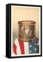 Revolutionary War Drum, Lexington, Massachusetts-null-Framed Stretched Canvas