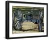 Revolutionary War French Cannon Called the Fox, Yorktown Battlefield, Virginia-null-Framed Photographic Print