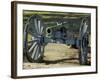 Revolutionary War French Cannon Called the Fox, Yorktown Battlefield, Virginia-null-Framed Photographic Print