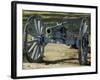 Revolutionary War French Cannon Called the Fox, Yorktown Battlefield, Virginia-null-Framed Photographic Print