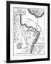 Revolutionary War Map-null-Framed Giclee Print