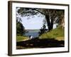 Revolutionary War Mortar Overlooking the York River at Yorktown Battlefield, Virginia-null-Framed Photographic Print