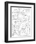 Revolutionary War Plan-null-Framed Giclee Print