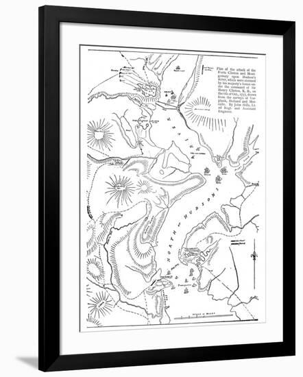 Revolutionary War Plan-null-Framed Giclee Print