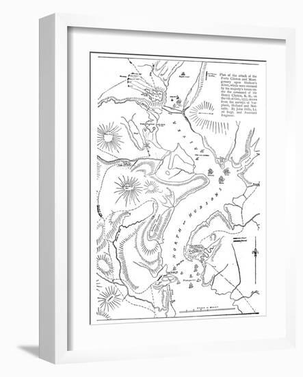 Revolutionary War Plan-null-Framed Giclee Print