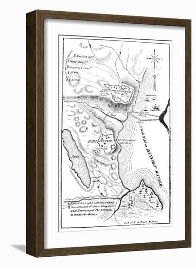 Revolutionary War Plan-null-Framed Giclee Print