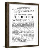 Revolutionary War Poster-null-Framed Giclee Print