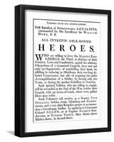 Revolutionary War Poster-null-Framed Giclee Print