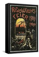 Revolutions Feier Poster-null-Framed Stretched Canvas