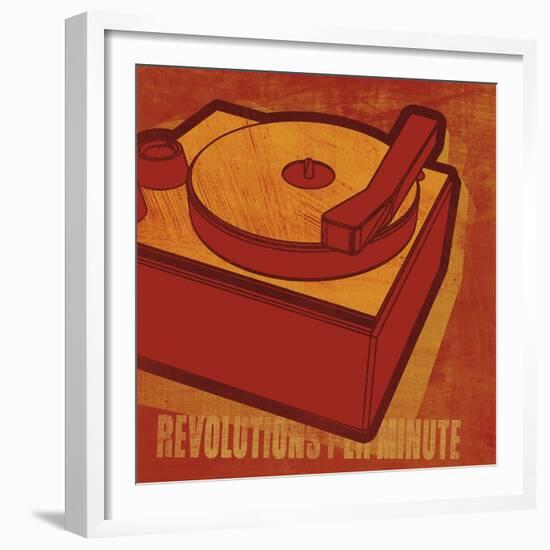 Revolutions per Minute-John W Golden-Framed Giclee Print