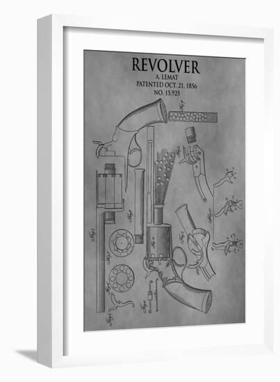 Revolver, 1856-Dan Sproul-Framed Art Print